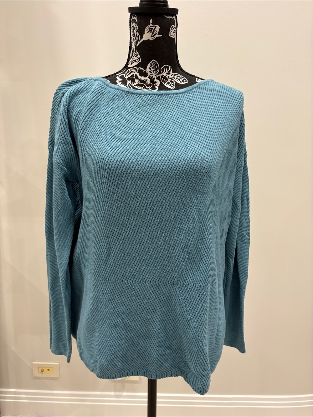 J. Jill Ribbed Knit sweater size medium